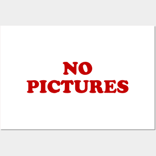 No Pictures Posters and Art